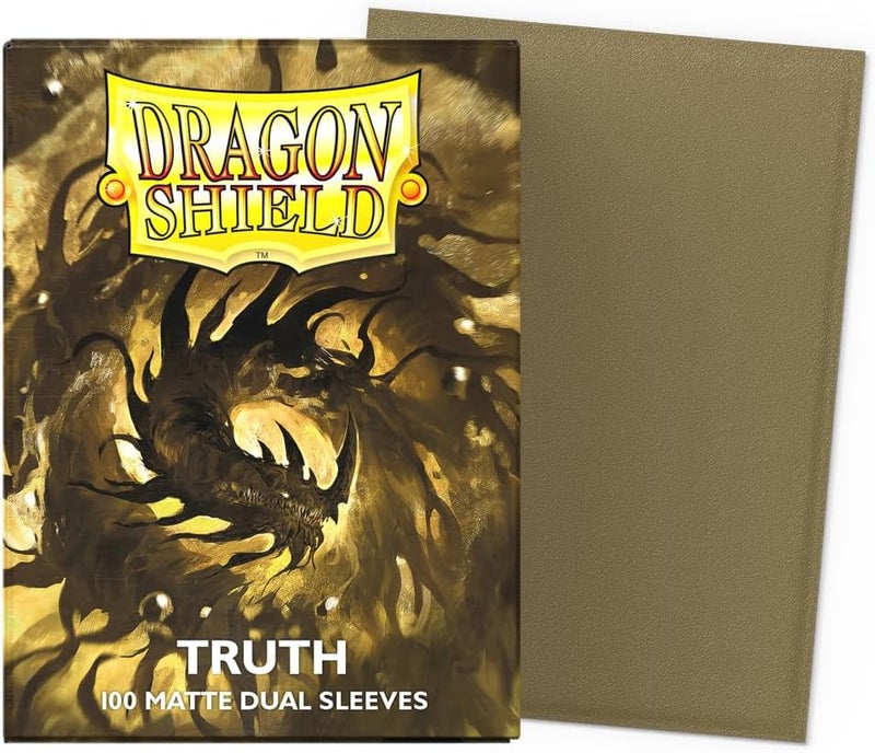 dragon shield أكمام بطاقات مزدوجة غير لامعة بحجم قياسي | 100 قطعة - أكمام TCG مميزة وسلسة وقوية - متوافقة مع بوكيمون، فليش آند بلود، ون بيس وماجيك ذا جاذرينغ - Image 2